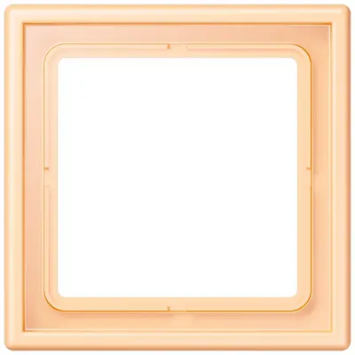 JUNG afdekraam 1-voudig Les Couleurs ocre 223 (LC 981 223)