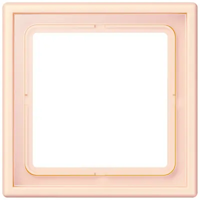 JUNG afdekraam 1-voudig Les Couleurs orange pale 226 (LC 981 226)