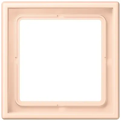 JUNG afdekraam 1-voudig Les Couleurs rose pale 228 (LC 981 228)