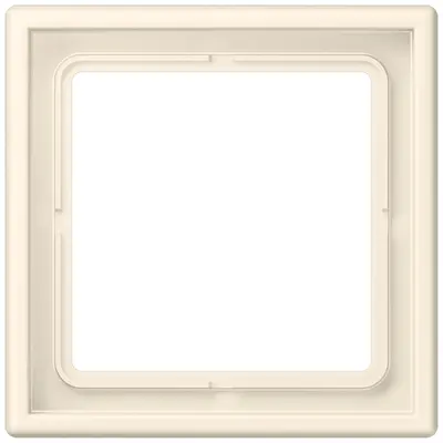 JUNG afdekraam 1-voudig Les Couleurs blanc ivoire 245 (LC981245)