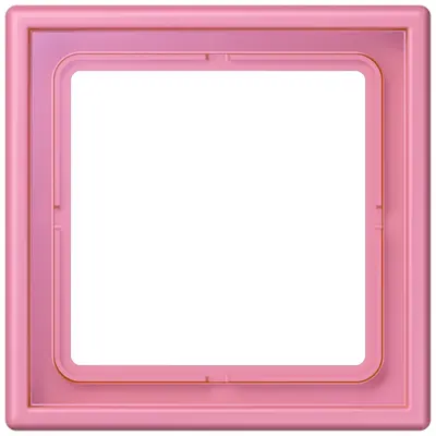 JUNG afdekraam 1-voudig Les Couleurs rose vif 246 (LC 981 246)