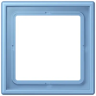 JUNG afdekraam 1-voudig Les Couleurs bleu ceruleen 59 256 (LC 981 256)
