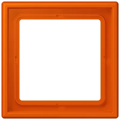 JUNG afdekraam 1-voudig Les Couleurs orange vif 260 (LC 981 260)