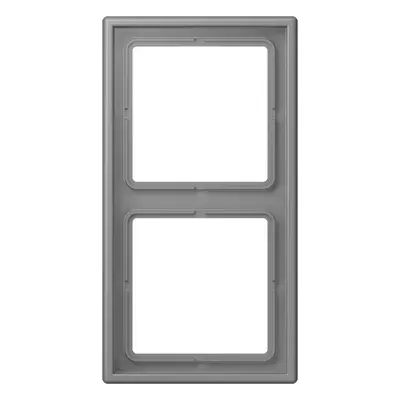 JUNG afdekraam 2-voudig Les Couleurs gris 31 203 (LC 982 203)