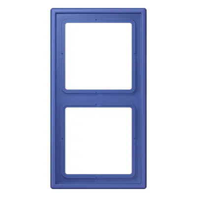 JUNG afdekraam 2-voudig Les Couleurs bleu outremer 31 206 (LC 982 206)