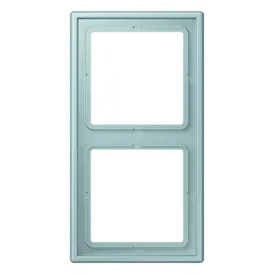 JUNG afdekraam 2-voudig Les Couleurs ceruleen clair 214 (LC 982 214)