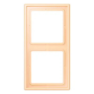 JUNG afdekraam 2-voudig Les Couleurs ocre 223 (LC 982 223)