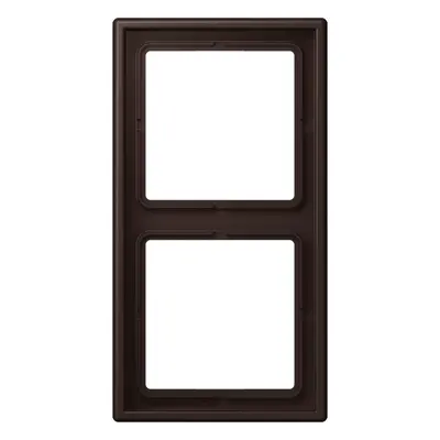 JUNG afdekraam 2-voudig Les Couleurs terre d'ombre brulee 59 252 (LC 982 252)