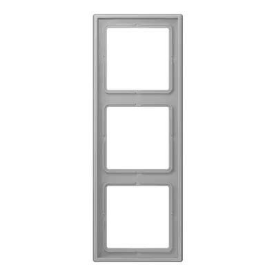 JUNG afdekraam 3-voudig Les Couleurs gris moyen 204 (LC 983 204)