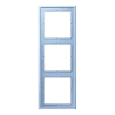 JUNG afdekraam 3-voudig Les Couleurs outremer moyen 207 (LC 983 207)