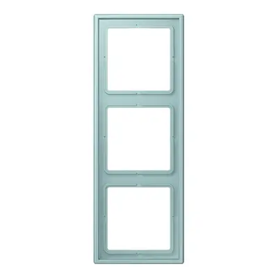 JUNG afdekraam 3-voudig Les Couleurs ceruleen clair 214 (LC 983 214)