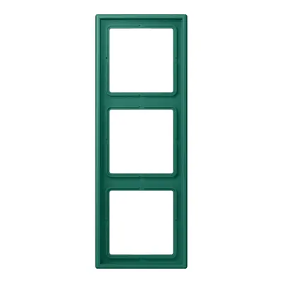 JUNG afdekraam 3-voudig Les Couleurs vert anglais 216 (LC 983 216)