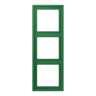 JUNG afdekraam 3-voudig Les Couleurs vert fonce 219 (LC 983 219)