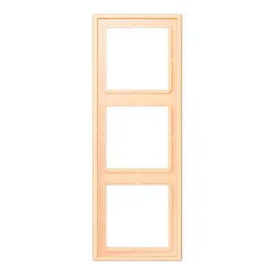 JUNG afdekraam 3-voudig Les Couleurs ocre 223 (LC 983 223)