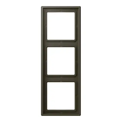 JUNG afdekraam 3-voudig Les Couleurs ombre naturelle 31 241 (LC 983 241)