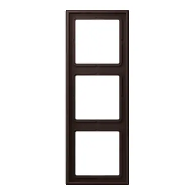 JUNG afdekraam 3-voudig Les Couleurs terre d'ombre brulee 59 252 (LC 983 252)