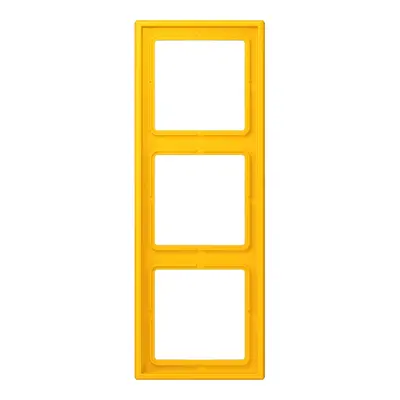 JUNG afdekraam 3-voudig Les Couleurs le jaune vif 263 (LC 983 263)