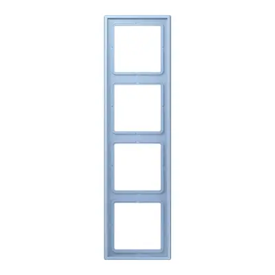 JUNG afdekraam 4-voudig Les Couleurs outremer moyen 207 (LC 984 207)