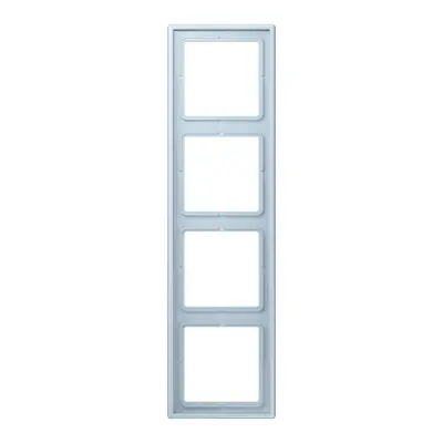 JUNG afdekraam 4-voudig Les Couleurs outremer clair 208 (LC 984 208)