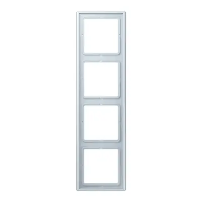 JUNG afdekraam 4-voudig Les Couleurs outremer pale 209 (LC 984 209)