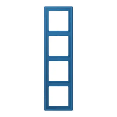 JUNG afdekraam 4-voudig Les Couleurs bleu ceruleen 31 211 (LC 984 211)