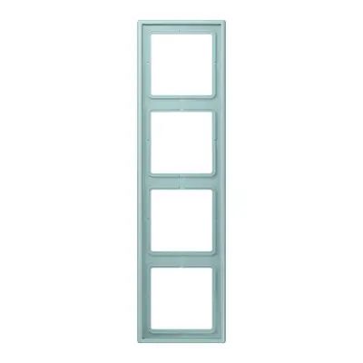 JUNG afdekraam 4-voudig Les Couleurs ceruleen clair 214 (LC 984 214)