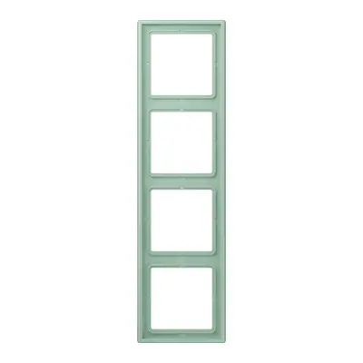 JUNG afdekraam 4-voudig Les Couleurs vert anglais 217 (LC 984 217)