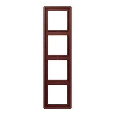 JUNG afdekraam 4-voudig Les Couleurs sienne brulee 31 235 (LC 984 235)