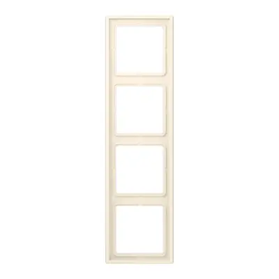 JUNG afdekraam 4-voudig Les Couleurs blanc ivoire 245 (LC 984 245)