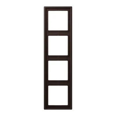 JUNG afdekraam 4-voudig Les Couleurs terre d'ombre brulee 59 252 (LC 984 252)