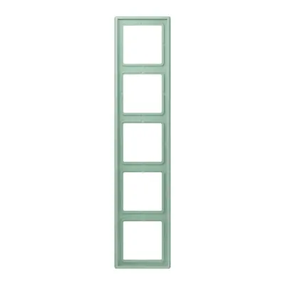 JUNG afdekraam 5-voudig Les Couleurs vert anglais 217 (LC 985 217)