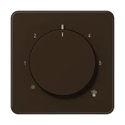 JUNG knop voor ruimtethermostaat CD500 bruin (CD 1749 BF BR)