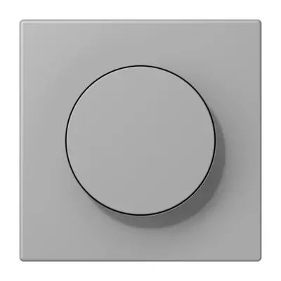 JUNG dimmerknop draaidimmer Les Couleurs gris moyen 204 (LC 1740 204)