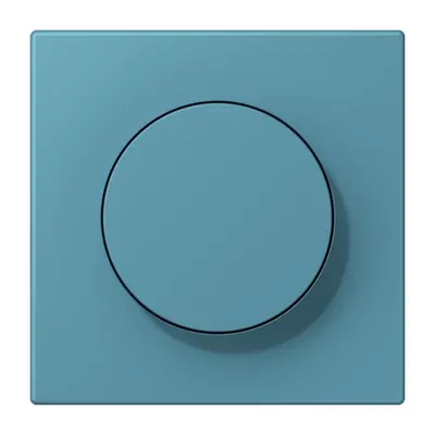 JUNG dimmerknop draaidimmer Les Couleurs ceruleen vif 212 (LC 1740 212)