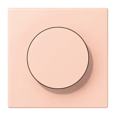 JUNG dimmerknop draaidimmer Les Couleurs I'ocre rouge clair 234 (LC 1740 234)