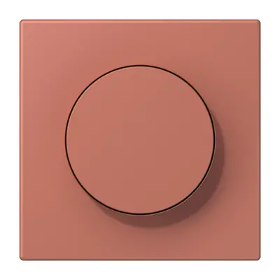 JUNG dimmerknop draaidimmer Les Couleurs terre sienne brique 236 (LC 1740 236)