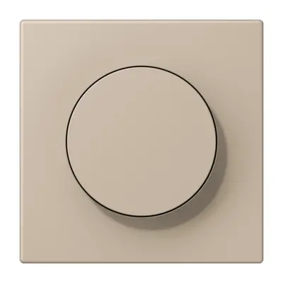 JUNG dimmerknop draaidimmer Les Couleurs ombre naturelle claire 243 (LC 1740 243)