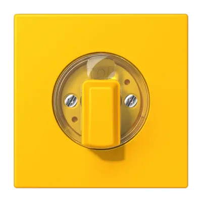 JUNG draaiknop tbv standen/jaloezie schakelaar Les Couleurs le jaune vif 263 (LC 1941 263)