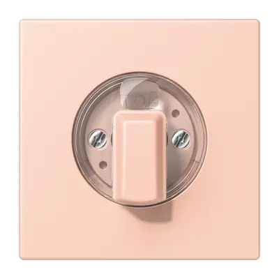 JUNG draaiknop tbv standen/jaloezie schakelaar Les Couleurs l'ocre rouge clair 234 (LC 1941 234)