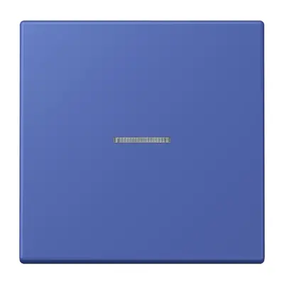 JUNG schakelwip met controlevenster Les Couleurs bleu outremer 31 206 (LC 990 KO5 206)