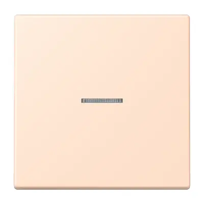 JUNG schakelwip met controlevenster Les Couleurs rose pale 228 (LC 990 KO5 228)