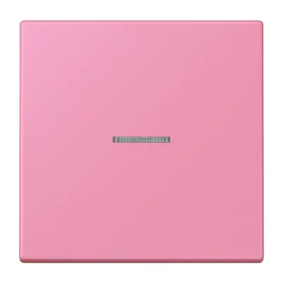 JUNG schakelwip met controlevenster Les Couleurs rose vif 246 (LC 990 KO5 246)
