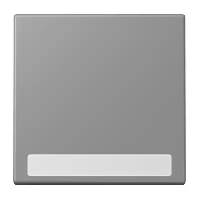 JUNG schakelwip met tekstvenster Les Couleurs gris 31 203 (LC 990 NA 203)