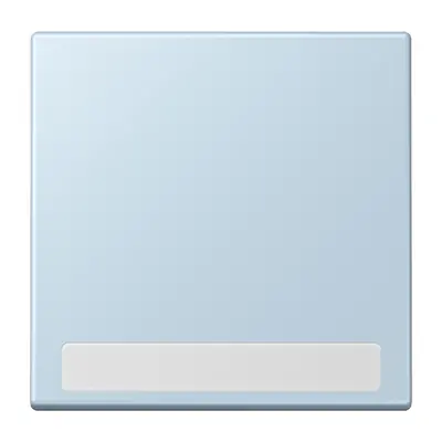 JUNG schakelwip met tekstvenster Les Couleurs outremer clair 208 (LC 990 NA 208)