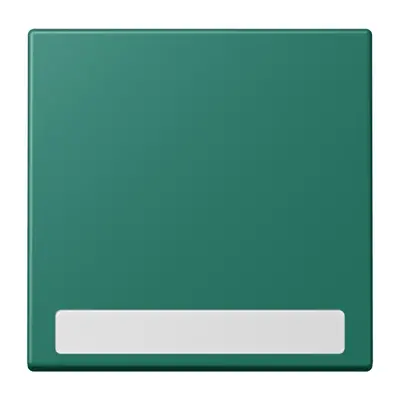 JUNG schakelwip met tekstvenster Les Couleurs vert anglais 216 (LC 990 NA 216)
