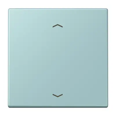 JUNG schakelwip met pijlsymbolen Les Couleurs ceruleen clair 214 (LC 990 P 214)