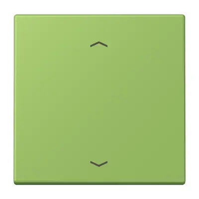 JUNG schakelwip tbv multipulsdrukker met pijlsymbolen Les Couleurs vert 31 220 (LC 990 P 220)