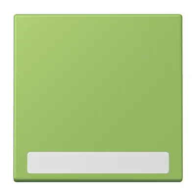 JUNG schakelwip met tekstvenster Les Couleurs vert 31 220 (LC 990 NA 220)