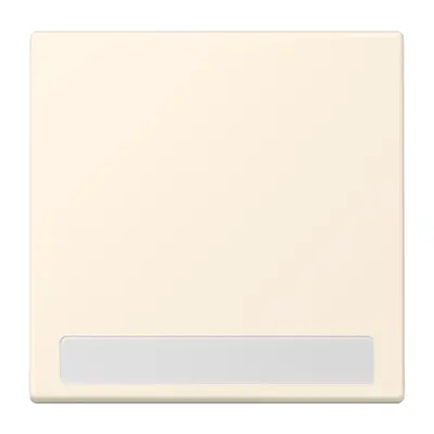 JUNG schakelwip met tekstvenster Les Couleurs blanc ivoire 245 (LC 990 NA 245)