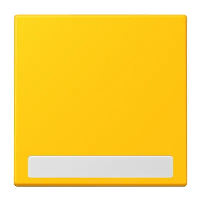 JUNG schakelwip met tekstvenster Les Couleurs le jaune vif 263 (LC 990 NA 263)